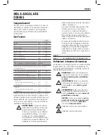 Предварительный просмотр 73 страницы DeWalt D28065 Original Instructions Manual