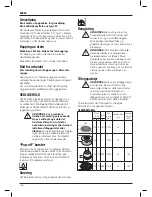 Предварительный просмотр 110 страницы DeWalt D28065 Original Instructions Manual