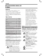 Предварительный просмотр 114 страницы DeWalt D28065 Original Instructions Manual