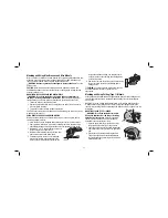 Preview for 13 page of DeWalt D28106-XE Instruction Manual