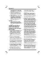 Preview for 48 page of DeWalt D28111 Manual