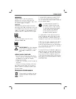 Preview for 53 page of DeWalt D28111 Manual