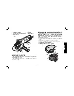 Предварительный просмотр 19 страницы DeWalt D28111S Instruction Manual