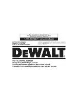 DeWalt D28112 Instruction Manual preview