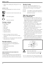 Предварительный просмотр 22 страницы DeWalt D28127 Instructions Manual