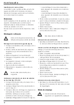 Предварительный просмотр 62 страницы DeWalt D28127 Instructions Manual