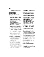 Предварительный просмотр 8 страницы DeWalt D28142 Instruction Manual