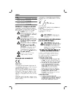 Предварительный просмотр 46 страницы DeWalt D28142 Instruction Manual