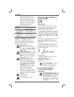 Предварительный просмотр 124 страницы DeWalt D28142 Instruction Manual