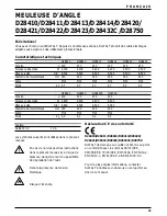 Предварительный просмотр 35 страницы DeWalt D28410 Original Instructions Manual