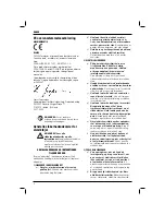 Preview for 6 page of DeWalt D28415 Original Instructions Manual