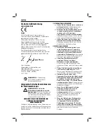 Preview for 18 page of DeWalt D28415 Original Instructions Manual