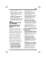 Preview for 21 page of DeWalt D28415 Original Instructions Manual