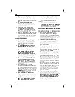 Preview for 32 page of DeWalt D28415 Original Instructions Manual