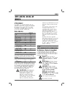 Preview for 41 page of DeWalt D28415 Original Instructions Manual