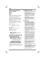 Preview for 42 page of DeWalt D28415 Original Instructions Manual