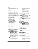 Preview for 48 page of DeWalt D28415 Original Instructions Manual