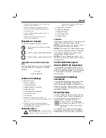 Preview for 59 page of DeWalt D28415 Original Instructions Manual