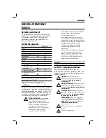 Preview for 79 page of DeWalt D28415 Original Instructions Manual