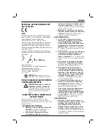 Preview for 105 page of DeWalt D28415 Original Instructions Manual