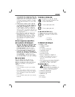 Preview for 109 page of DeWalt D28415 Original Instructions Manual