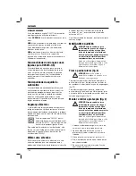 Preview for 110 page of DeWalt D28415 Original Instructions Manual