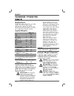 Preview for 152 page of DeWalt D28415 Original Instructions Manual