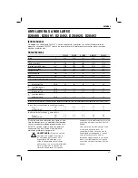 Предварительный просмотр 49 страницы DeWalt D28490 Original Instructions Manual