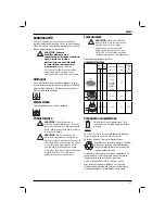 Предварительный просмотр 149 страницы DeWalt D28490 Original Instructions Manual