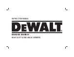 DeWalt D28492-XE Instruction Manual предпросмотр