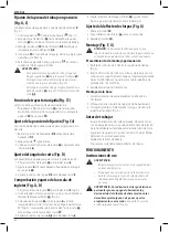 Предварительный просмотр 34 страницы DeWalt D28710 Original Instructions Manual