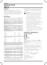 Предварительный просмотр 64 страницы DeWalt D28710 Original Instructions Manual