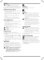 Предварительный просмотр 70 страницы DeWalt D28710 Original Instructions Manual