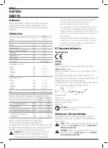 Предварительный просмотр 78 страницы DeWalt D28710 Original Instructions Manual