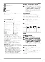 Предварительный просмотр 17 страницы DeWalt D28730 Series Instructions Manual