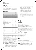 Предварительный просмотр 28 страницы DeWalt D28730 Series Instructions Manual