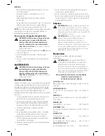 Предварительный просмотр 32 страницы DeWalt D28754 Instruction Manual