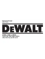 DeWalt D28803 Instruction Manual preview