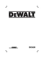 DeWalt D51180 Original Instructions Manual preview