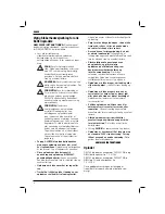 Preview for 10 page of DeWalt D51180 Original Instructions Manual