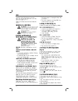 Preview for 14 page of DeWalt D51180 Original Instructions Manual