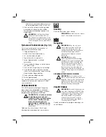 Preview for 16 page of DeWalt D51180 Original Instructions Manual