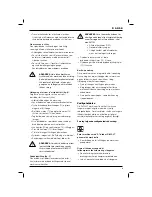 Preview for 9 page of DeWalt D51238 Original Instructions Manual