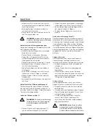 Preview for 16 page of DeWalt D51238 Original Instructions Manual