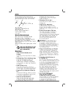 Preview for 16 page of DeWalt D51257 Original Instructions Manual