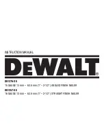 DeWalt D51276-XE Instruction Manual preview