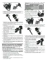 Preview for 2 page of DeWalt D514312 Assembly Instructions