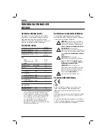 Preview for 14 page of DeWalt D51855 Instructions Manual