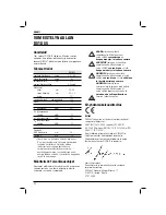 Preview for 92 page of DeWalt D51855 Instructions Manual