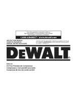 Preview for 1 page of DeWalt D55140 Instruction Manual